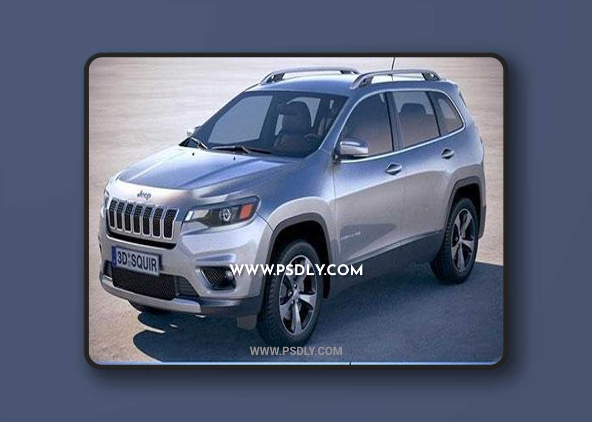 Jeep Cherokee Limited 2019 3D Model