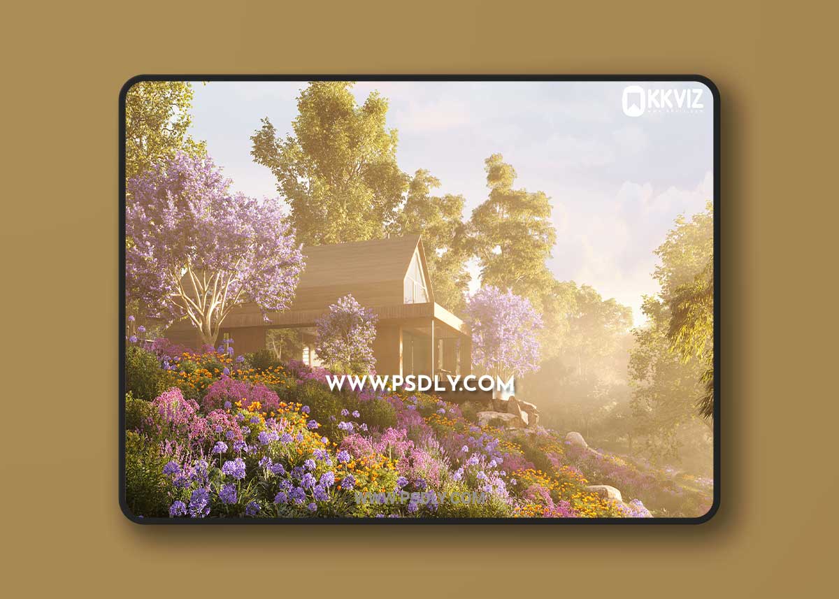 KKVIZ - Pack 09 - Mediterranean Plants 3D Model