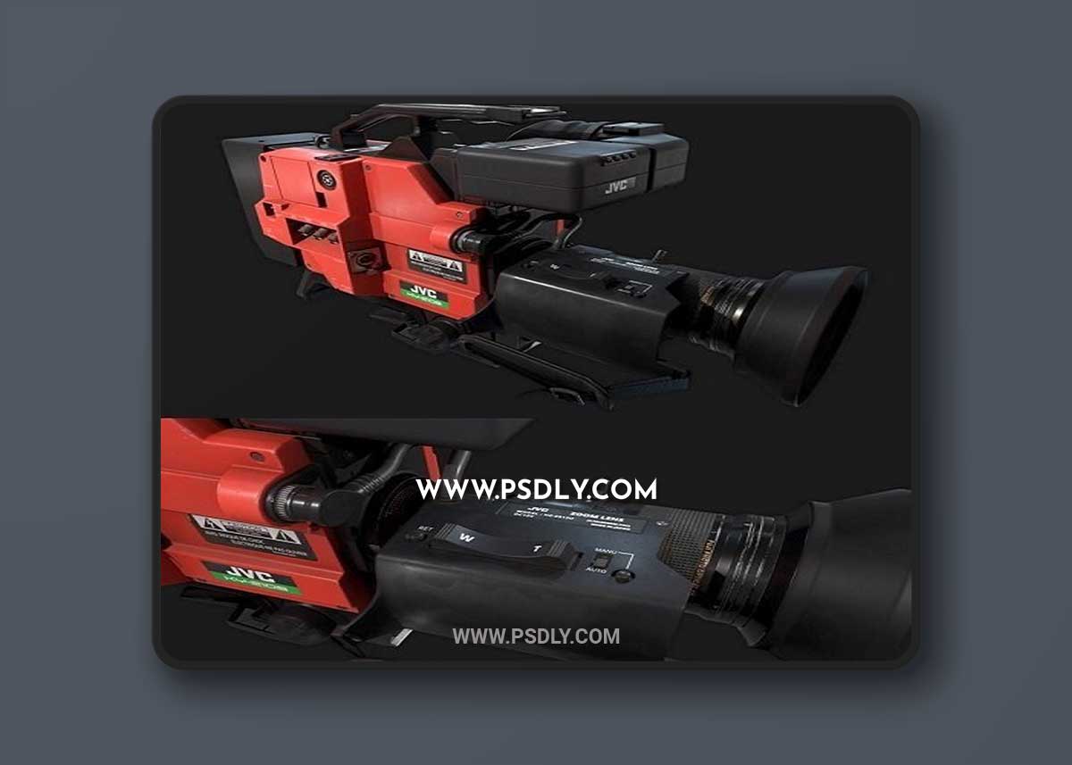 KY-210B Camera 3D Model