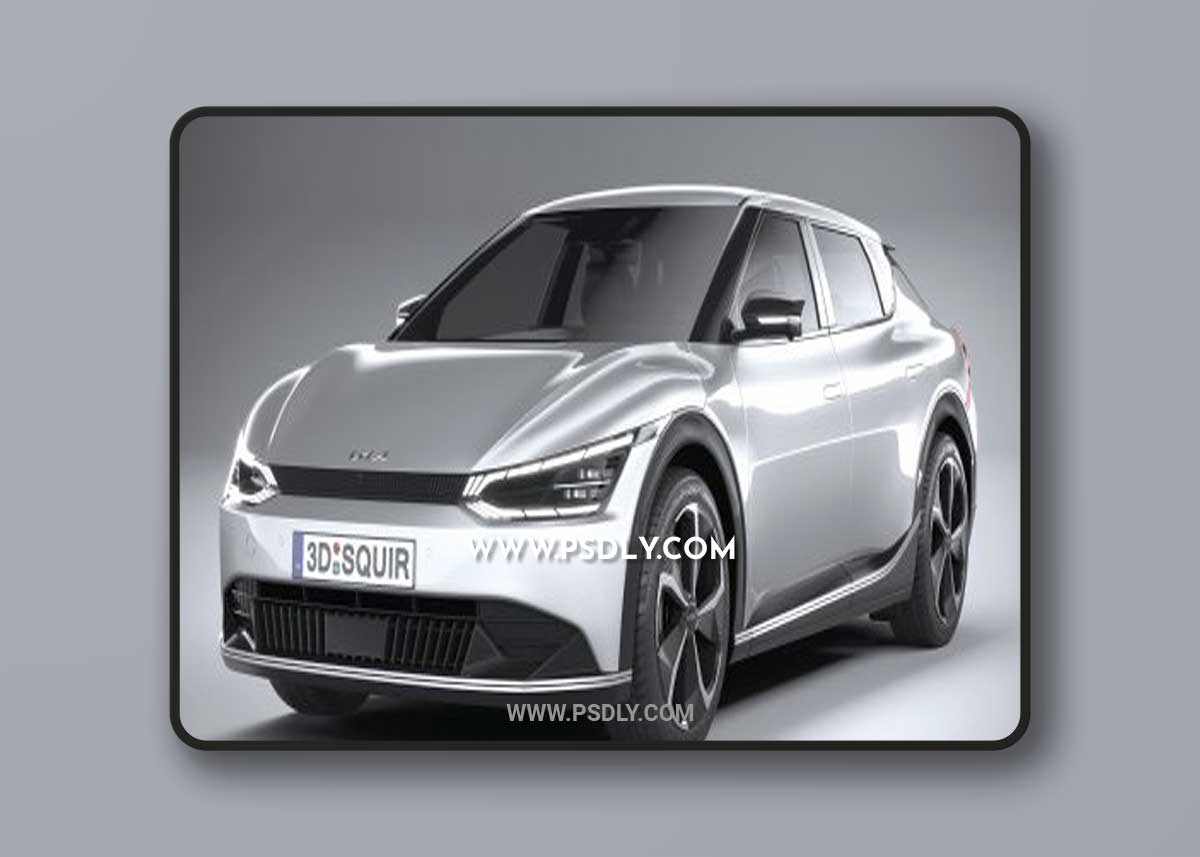 Kia EV6 GT 2022 3D Model