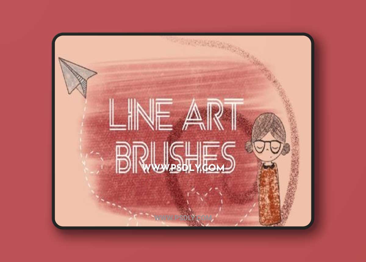Line Art Procreate Brushes