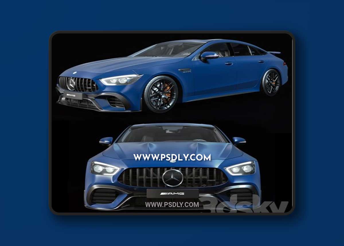 Mercedes-AMG GT 63 S 3D Model