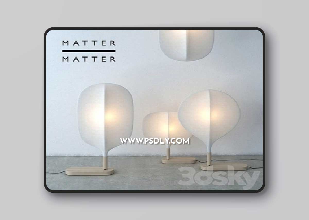 Overhead and floor lamps Chimney Matter