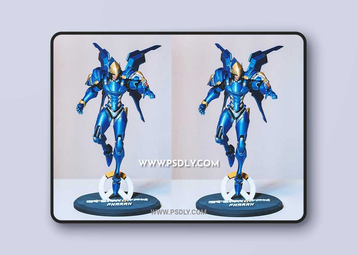 Overwatch - Pharah 3D Print Model