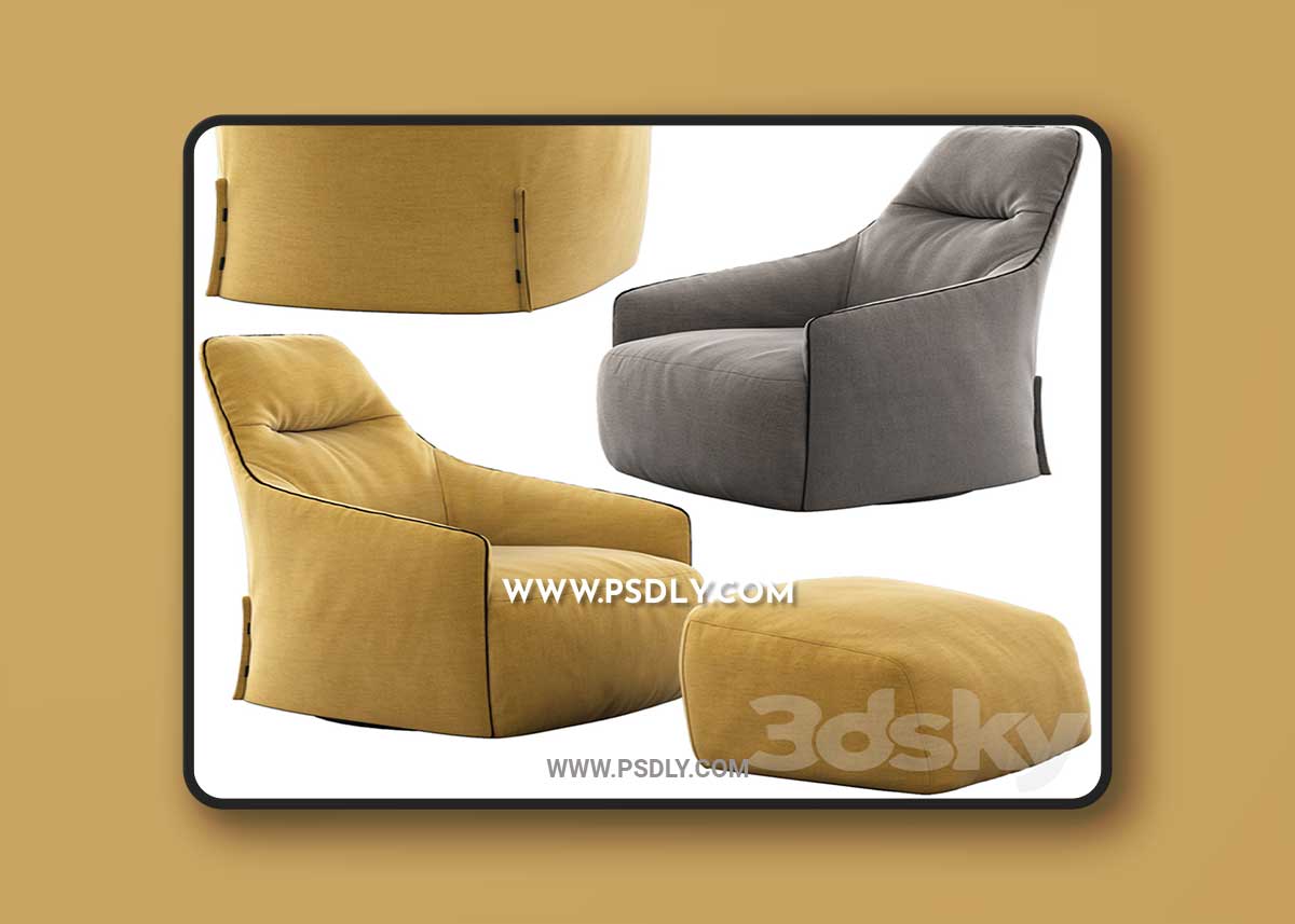 Poliform santa monica 3D Model