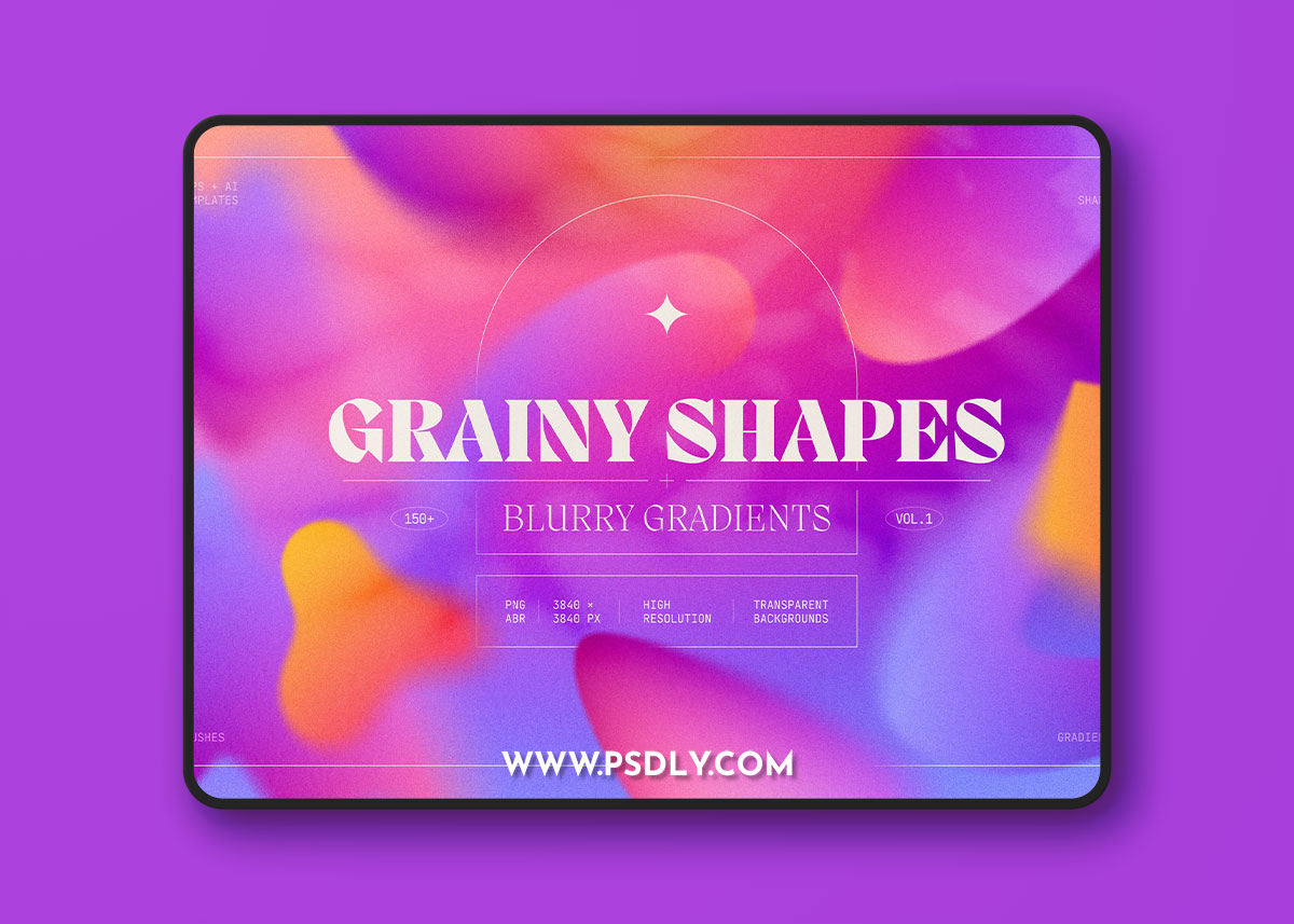 Samolevsky GRAINY SHAPES AND BLURRY GRADIENTS COLLECTION