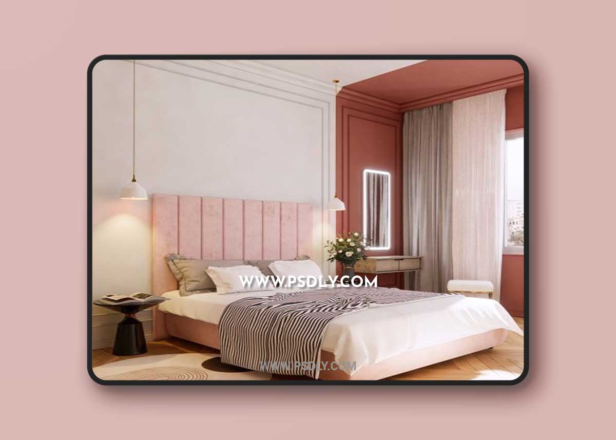 Sketchup Bedroom Interior by Be Nguyen 3D Model