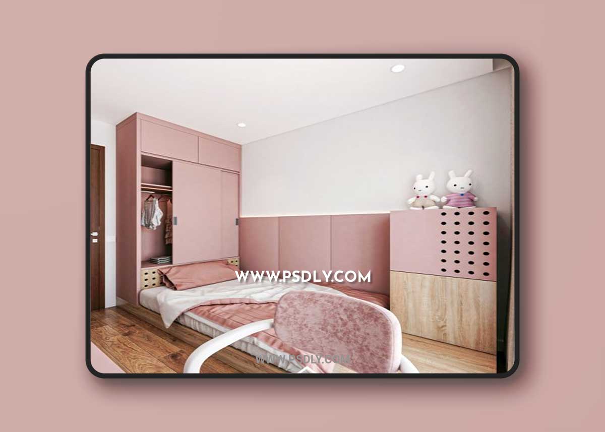 Sketchup Children Room Interior by Kts Nghia Than