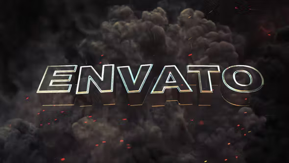 Videohive Powerful Explosion 3D Logo 9016039