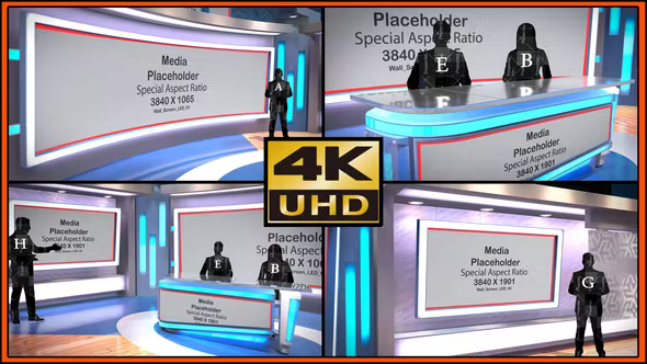 Videohive Virtual Studio Set - S08 37918625