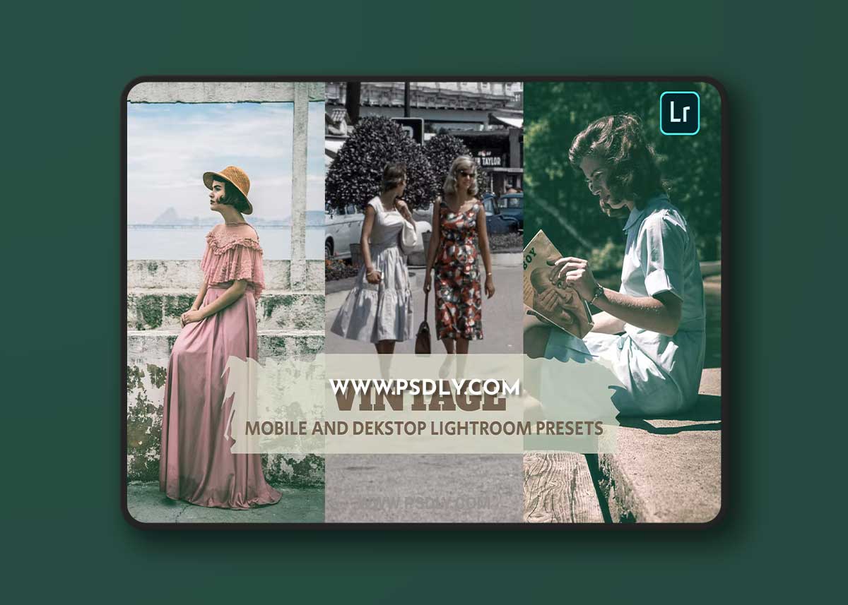 Vintage Lightroom Presets Dekstop and Mobile
