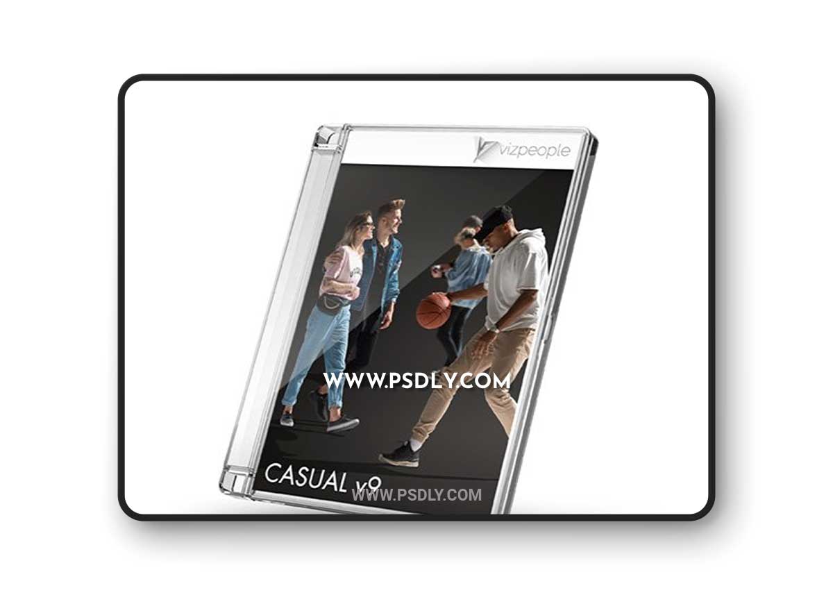 VizPeople - Casual v9 3D Model