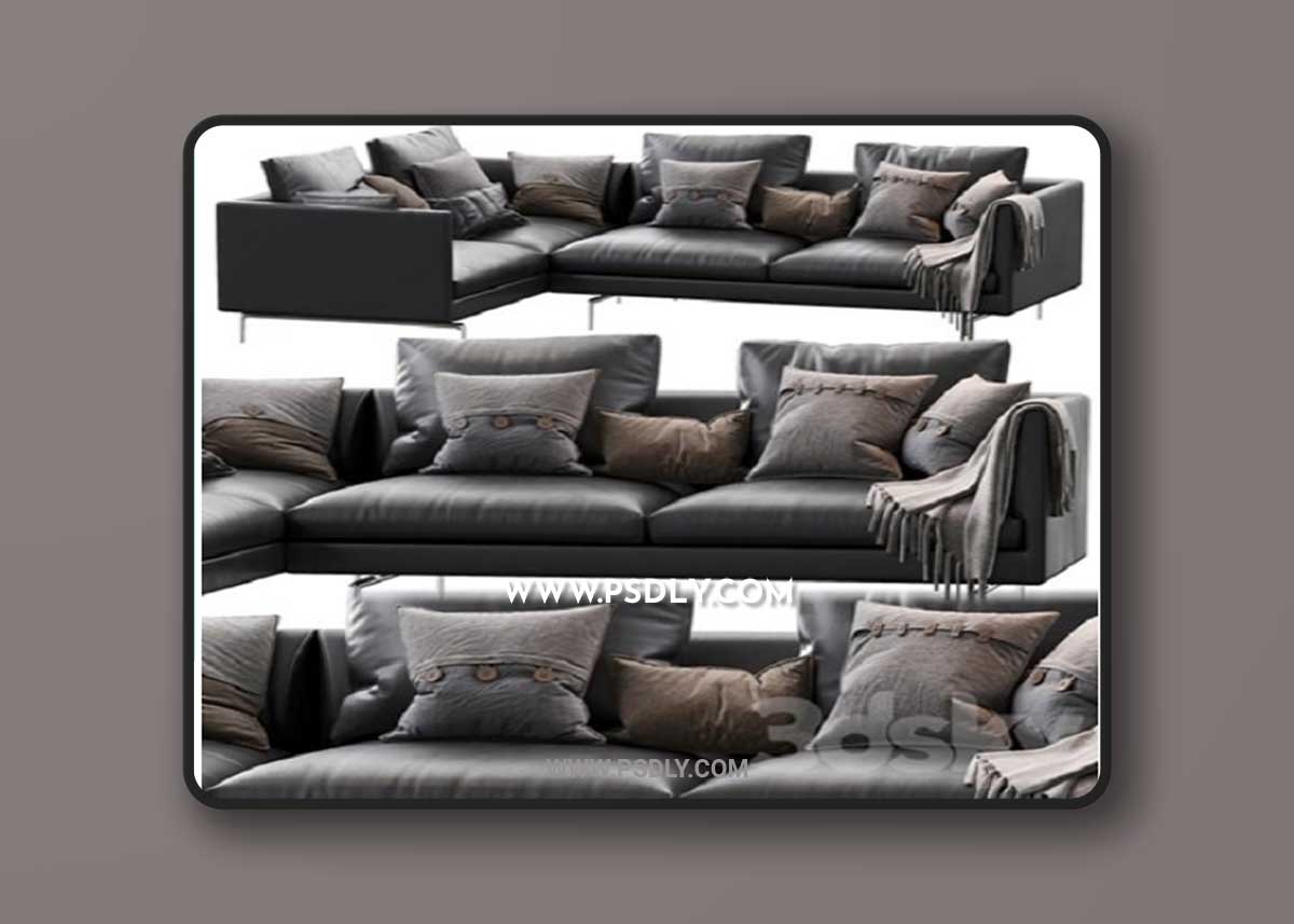 1333 Flamingo Zanotta Sofa