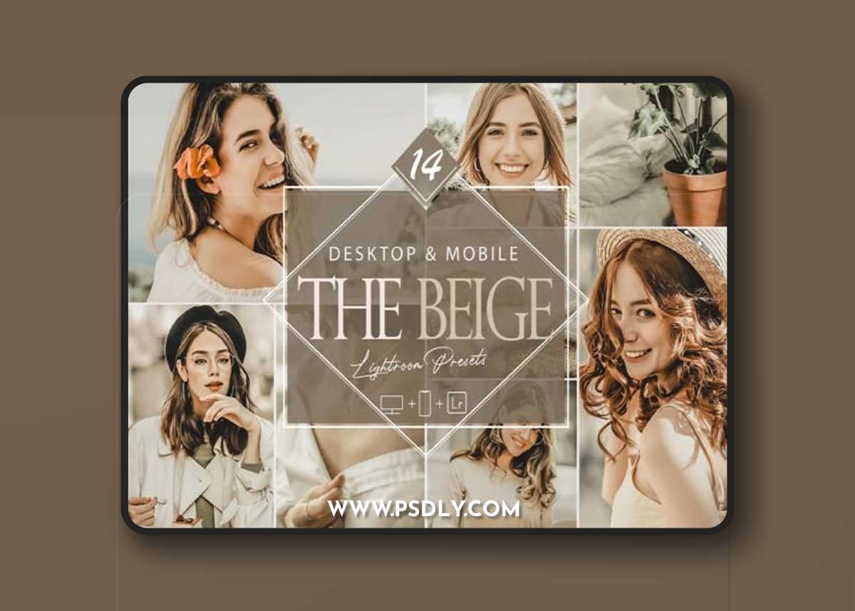 14 the Beige Lightroom Presets
