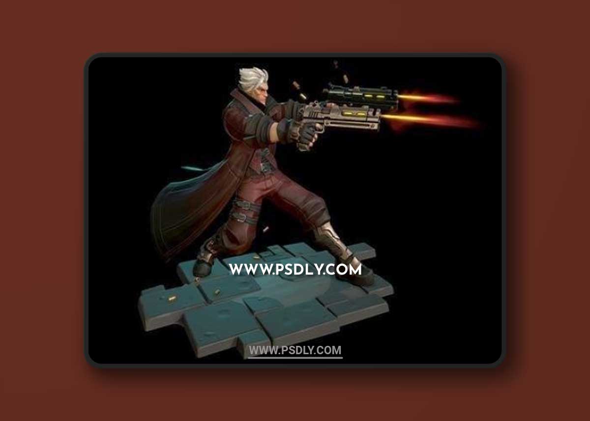 3D STL Dante - Devil May Cry and Big Daddy Bioshock 2