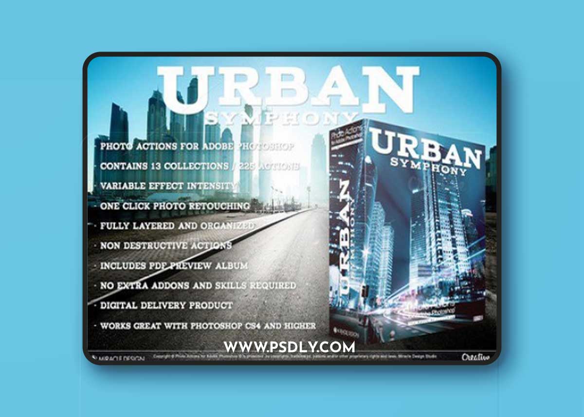 Actions for Photoshop / Urban