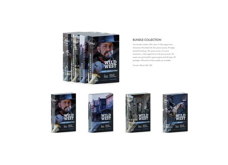 BigMediumSmall – Wild West Collection Bundle