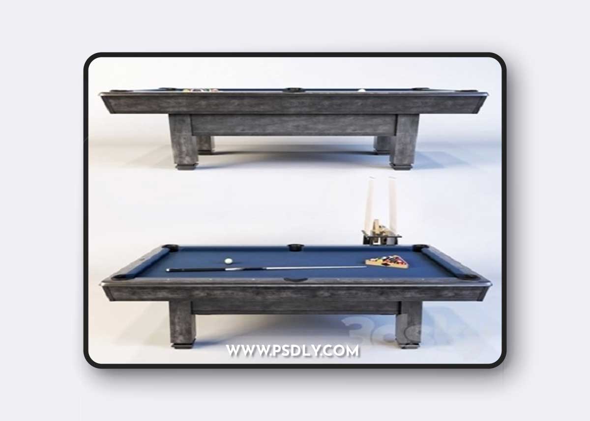 Billiard table Brunswick 3D Model