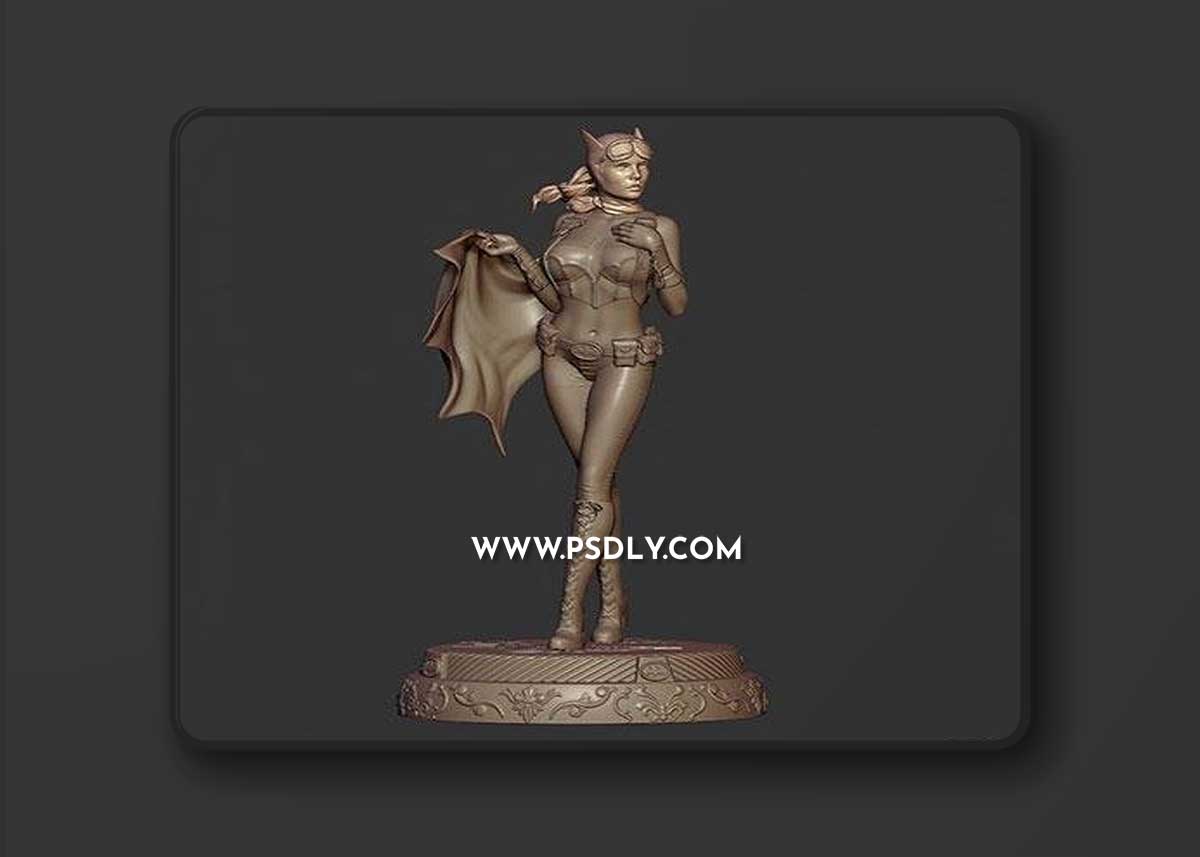 Bombshells Batgirl 3D Print Model