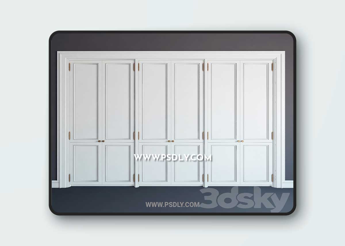 Built-in wardrobe 09 \ fitted wardrobe 09