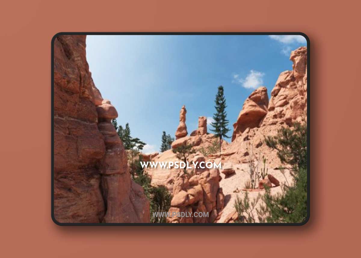 Canyon Scene By Ngoc Huy 3D Model
