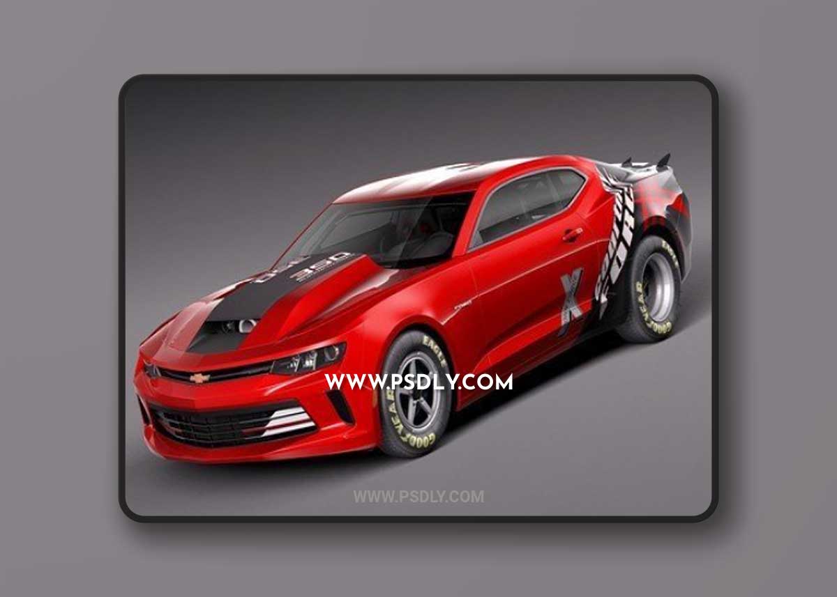 Chevrolet Camaro COPO 2016 3D Model