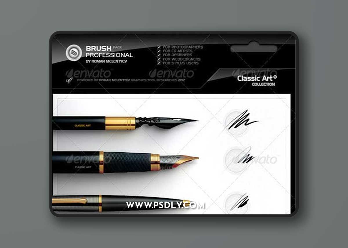 Classic Art - Professional Brush Pack for Photoshop