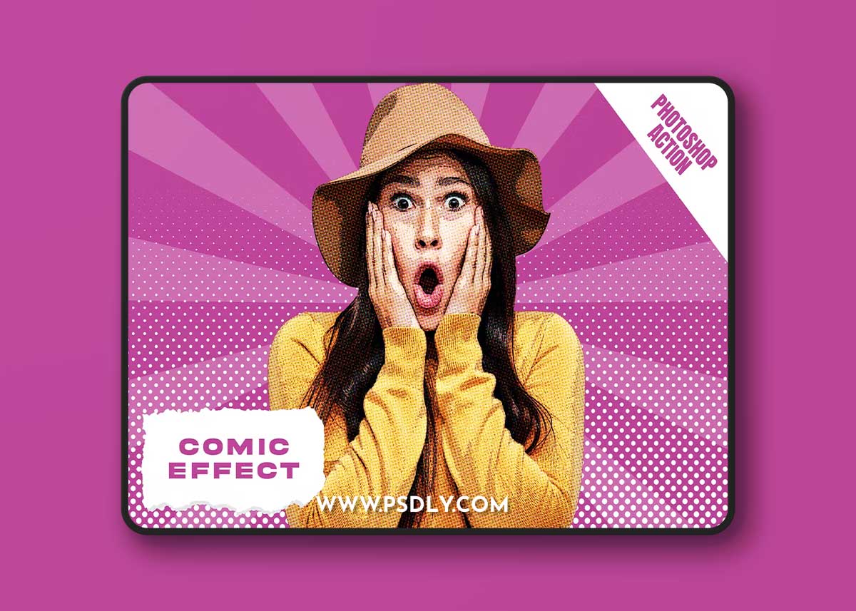 Comic Effect Photoshop Action
