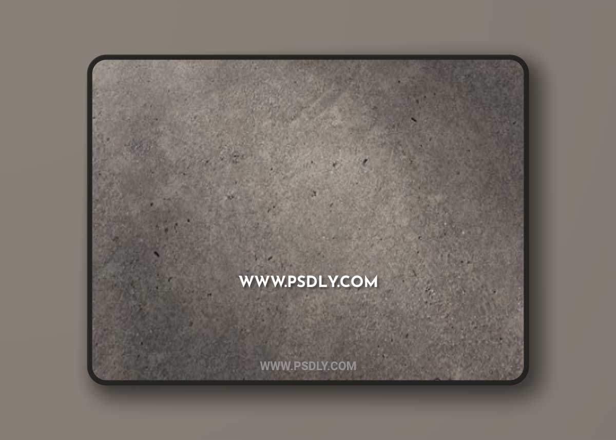 Concrete Floor PBR Material 3D Model