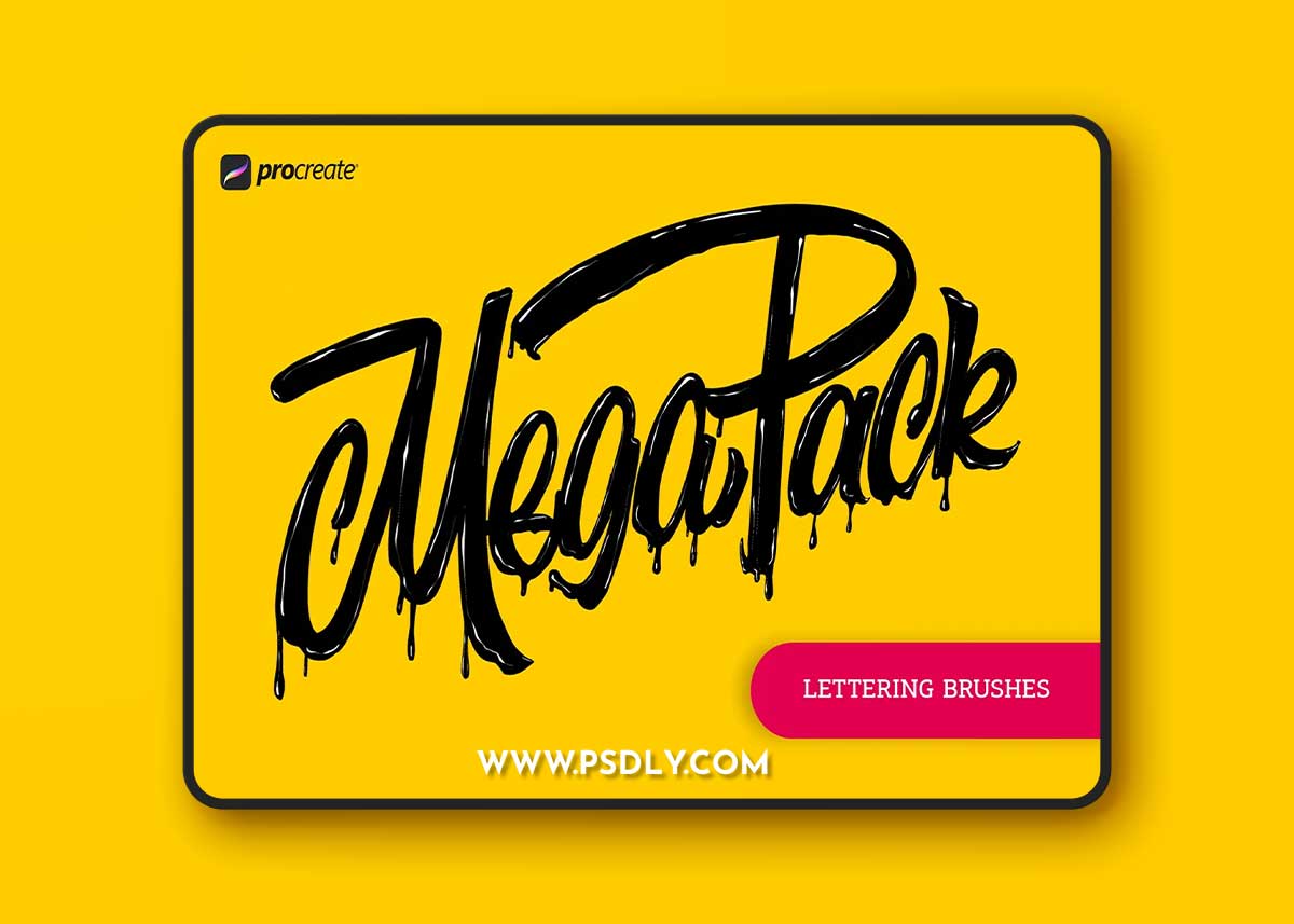 CreativeMarket - MegaPack for lettering 3603060