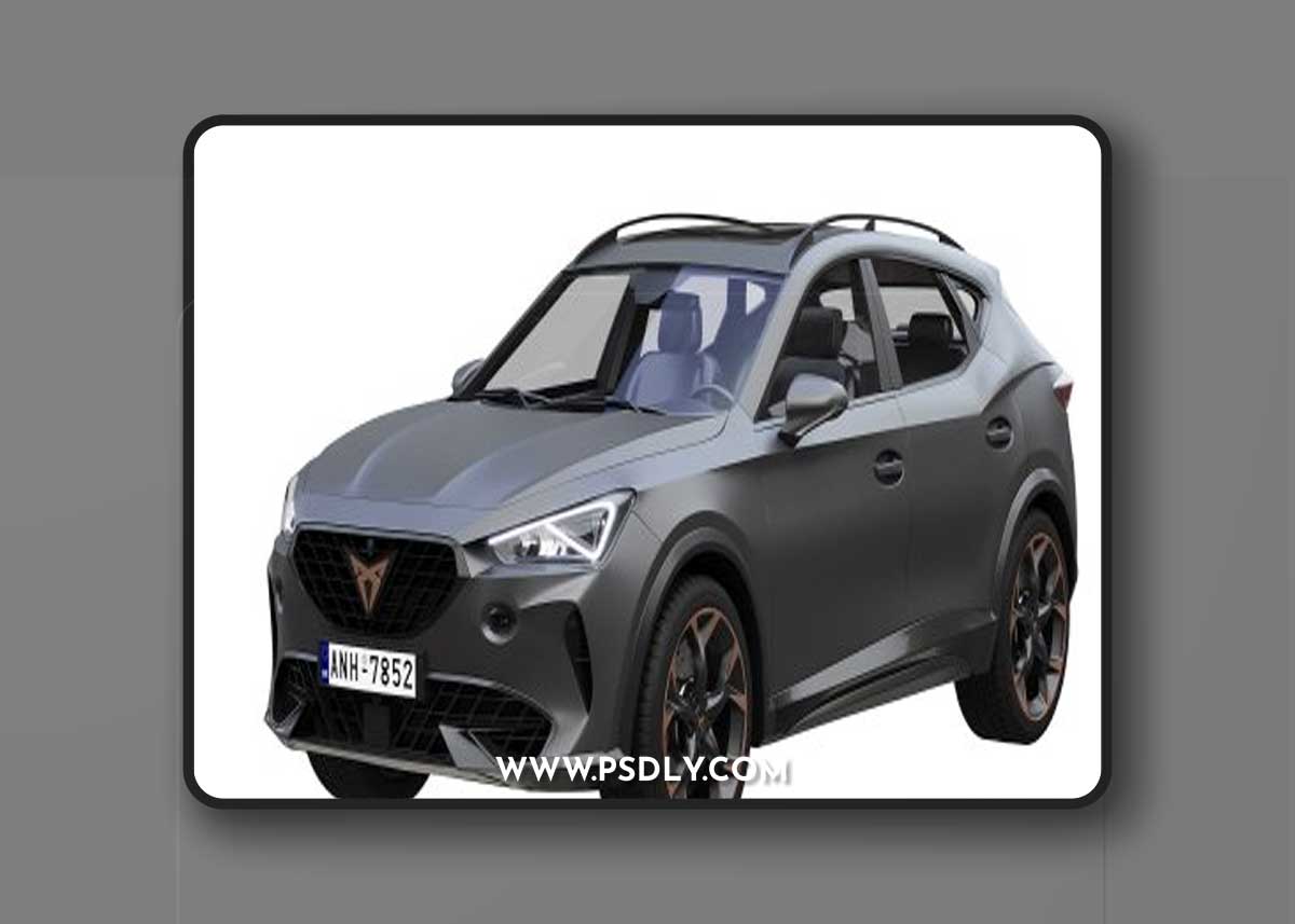 Cupra Formentor 2021 3D model