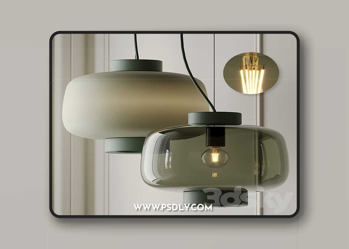 DUSK Pendant by Sylvain Willenz 3D Model