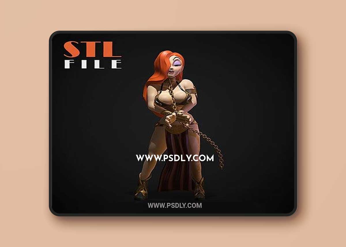 Empire Figures Girl - Part 2 3D Print Model