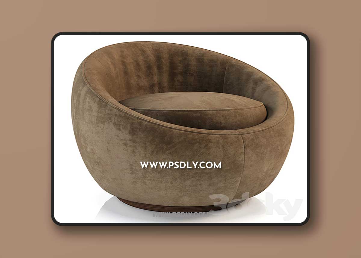 Globewest Kennedy Globe Chair 3D Model