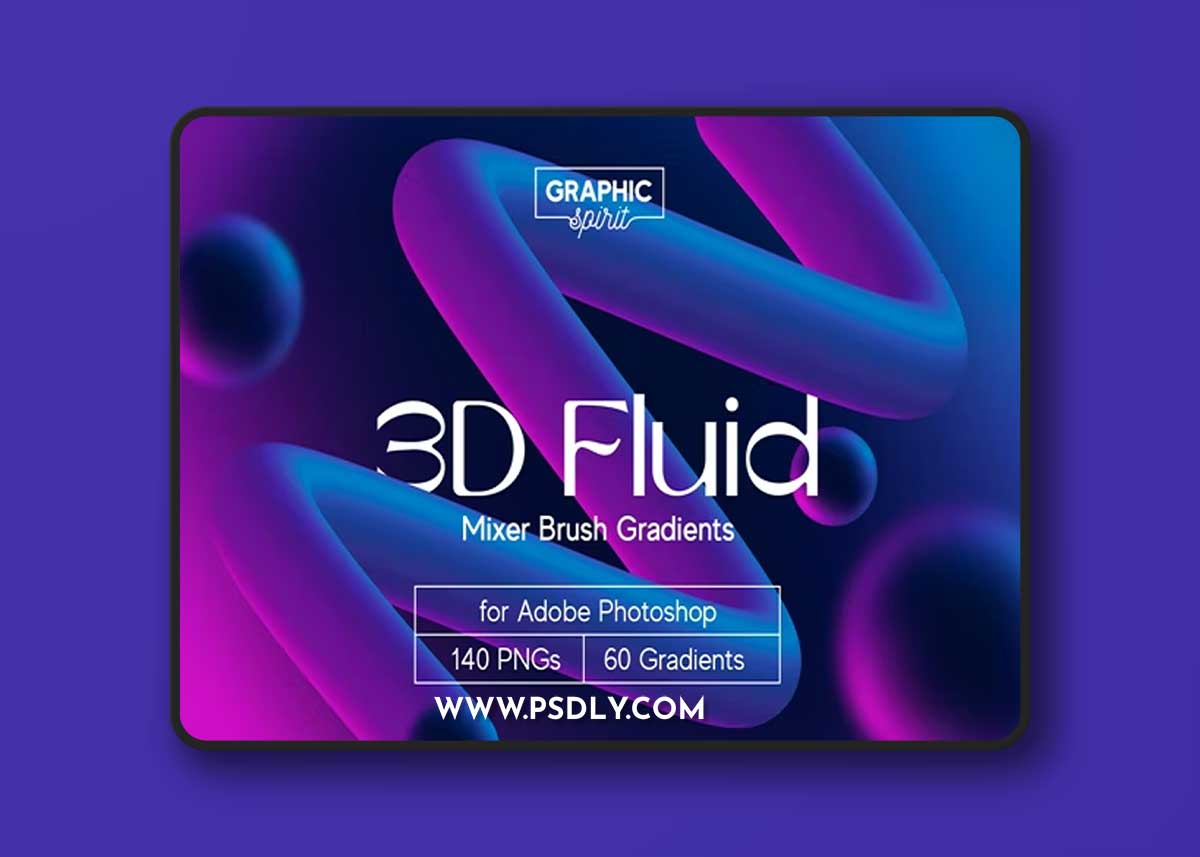 GraphicRiver - 3D Fluid Mixer Brush Gradients for Adobe Photoshop 38048087