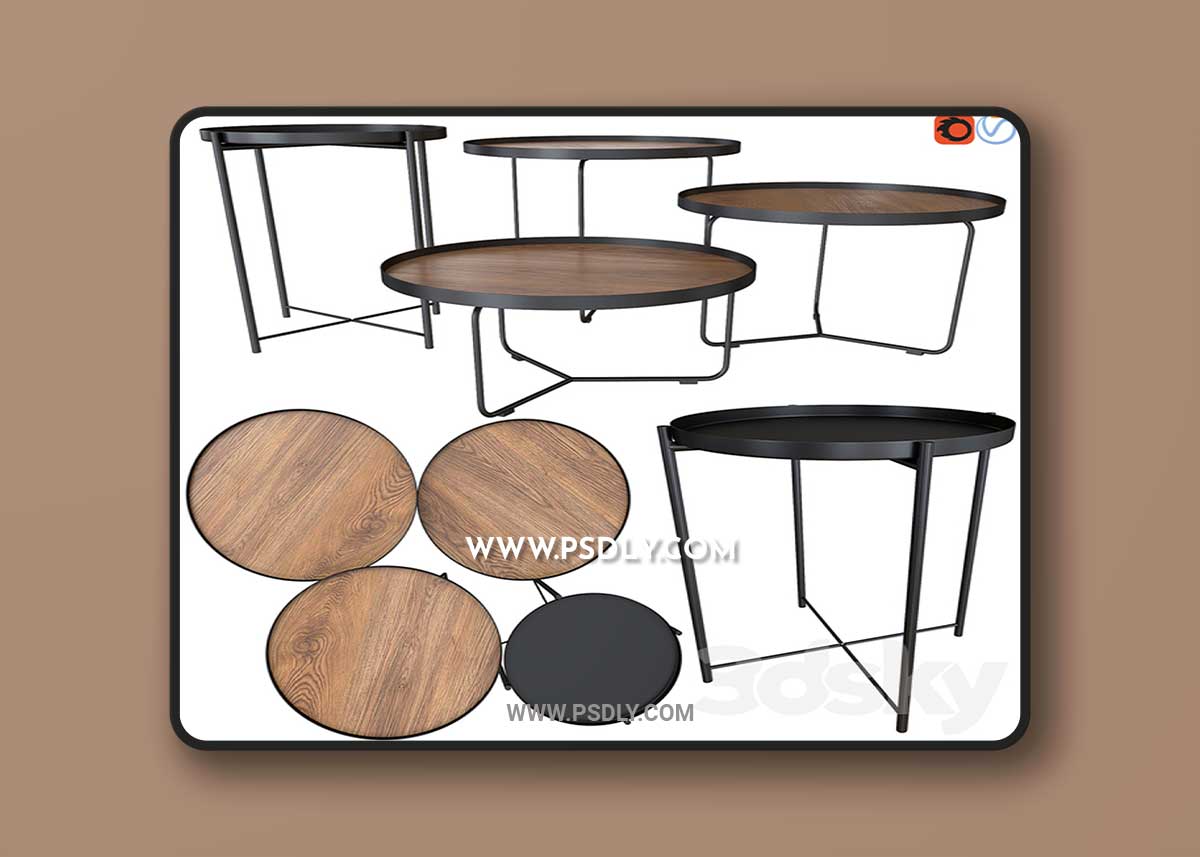 IKEA GLADOM. Cattelan italia billy wood