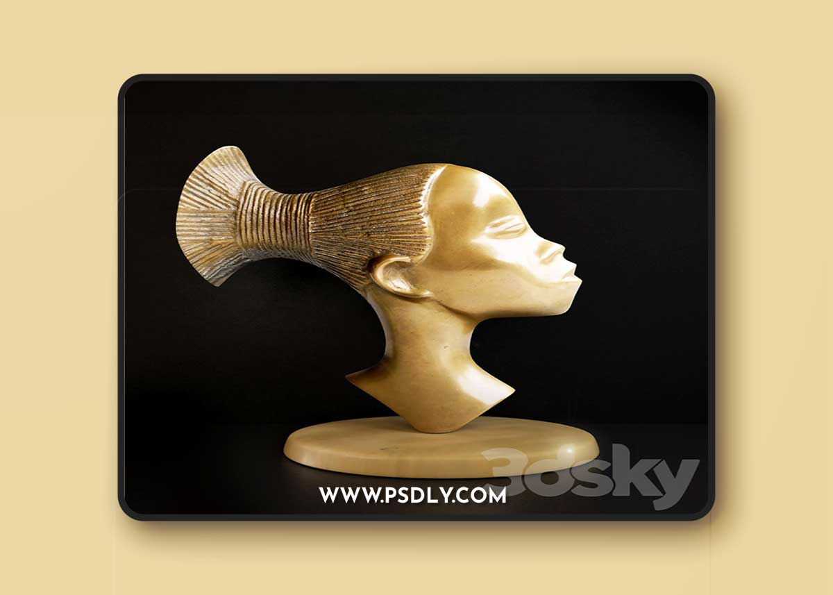 Lestrictmaximum - African woman 3D Model