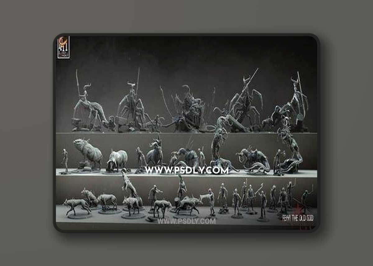 Lord of the Print - Fear The Old God May 2022 3D Model