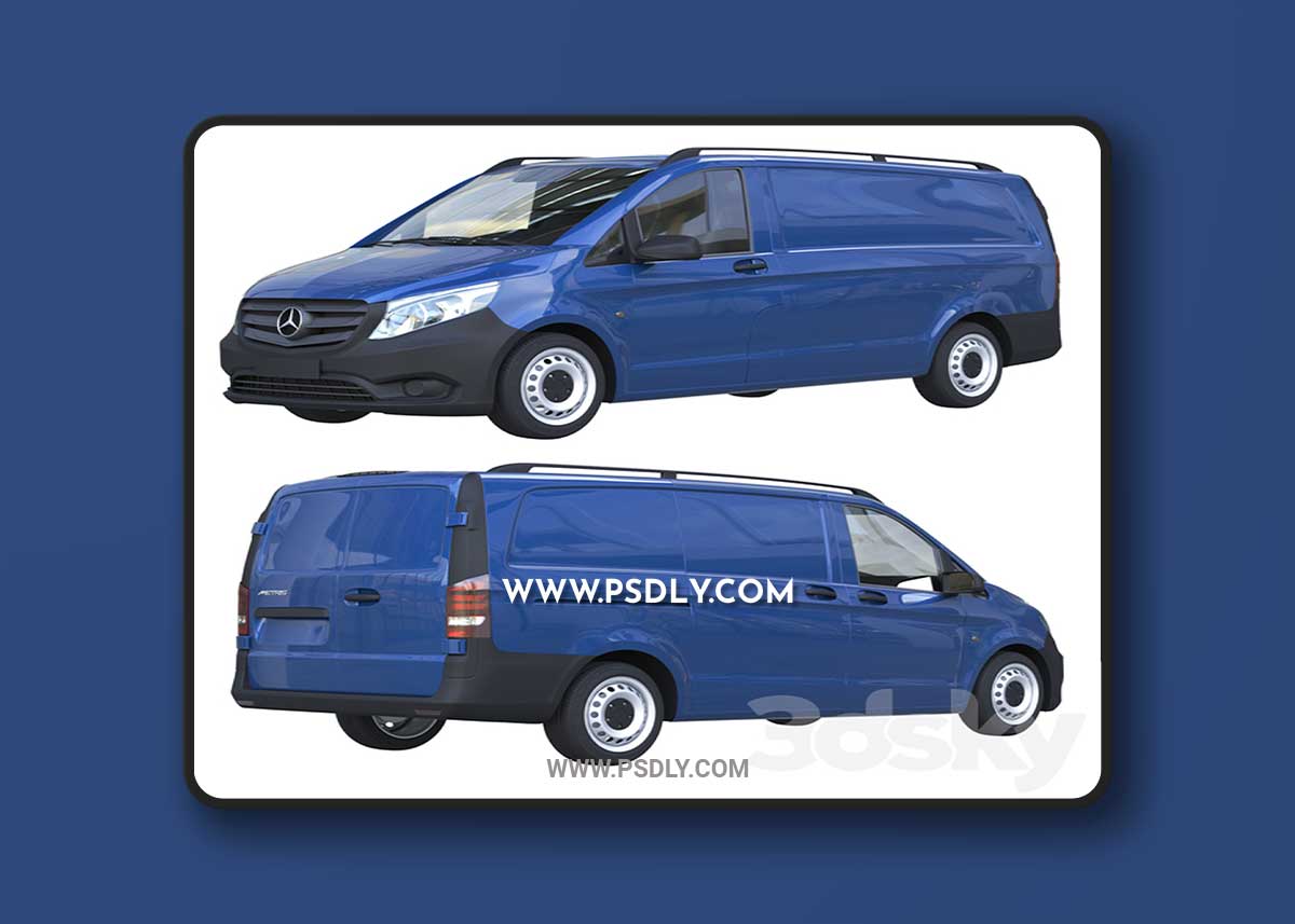 Mercedes Benz Metris 2016 3D Model