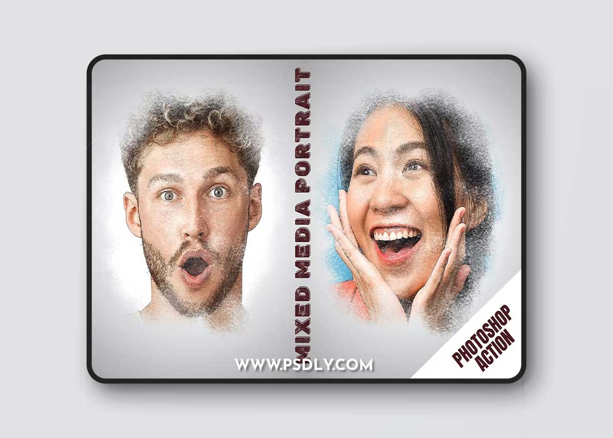 Mixed Media Portrait