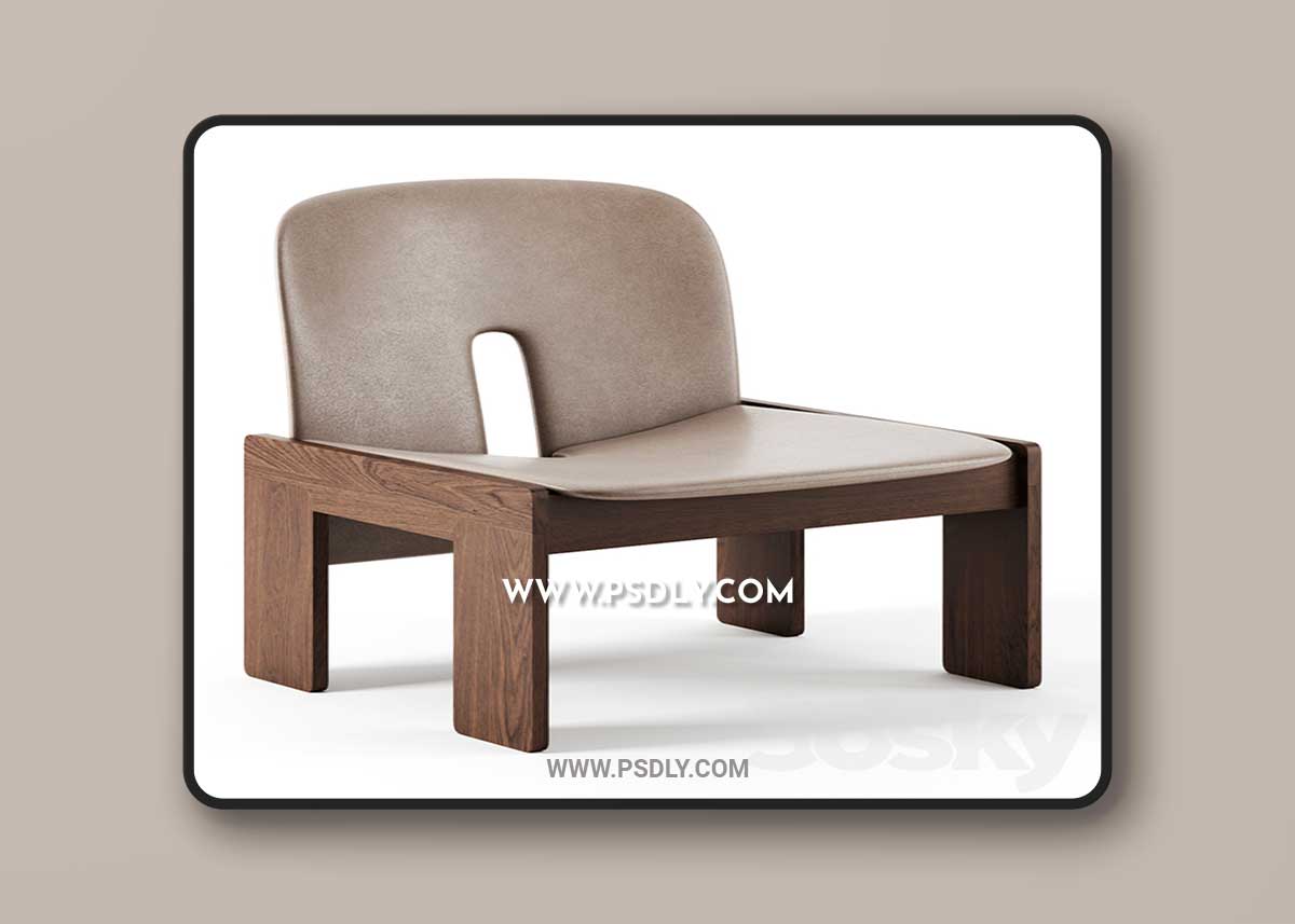 Model 925 Lounge Chairs by Afra and Tobia Scarpa