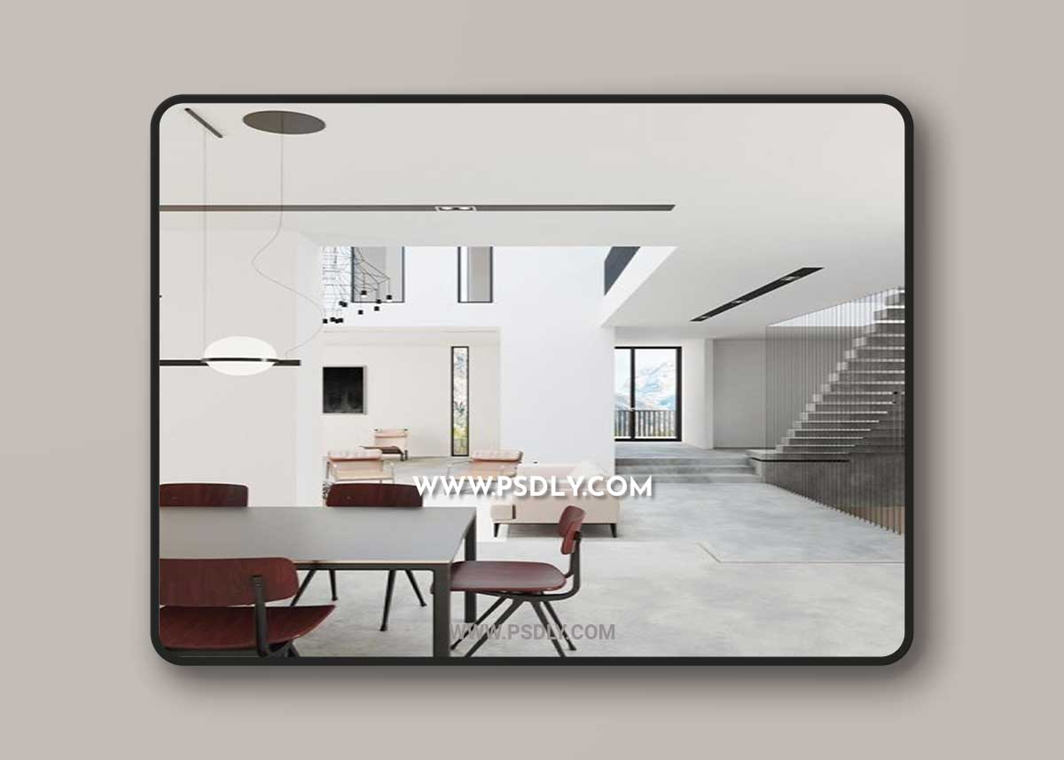 Modern Apartment Interior Scene by Tks Trung Bao