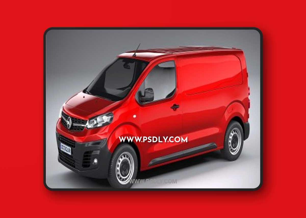 Opel Vivaro 2020 3D Model