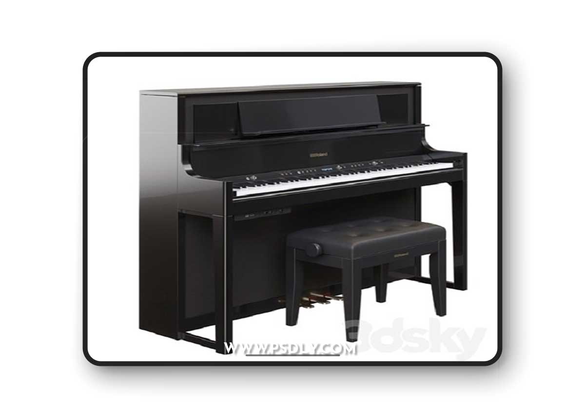 Roland – LX708 & RPB-300BK 3D Model