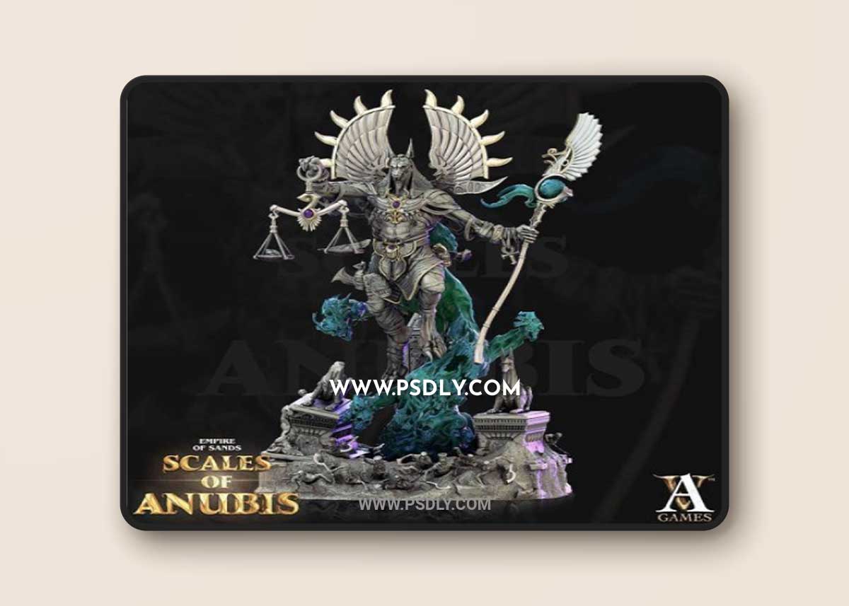 Scales of Anubis 3D Model