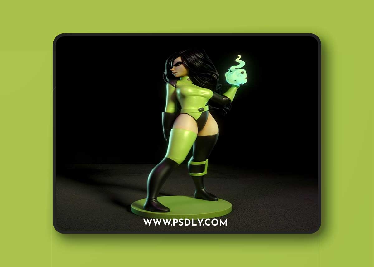 Shego - Kim Possible 3D Print Model