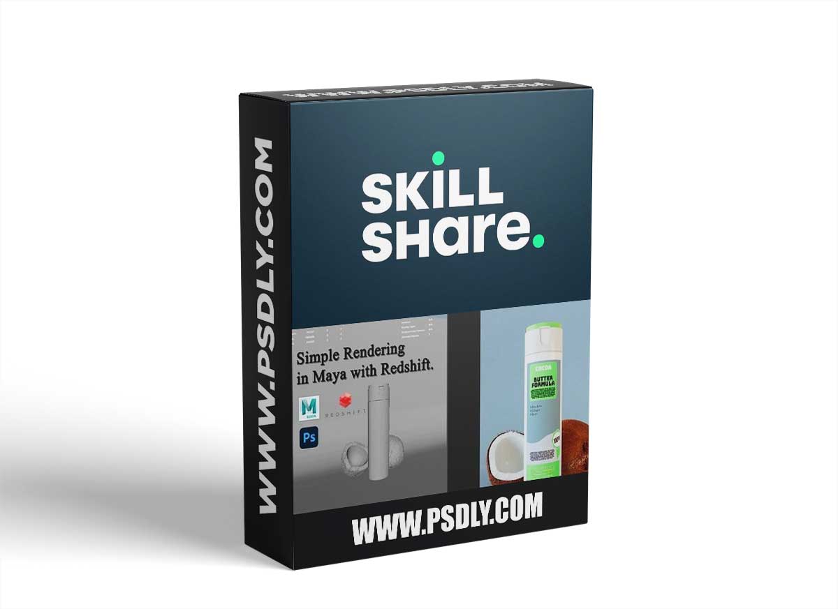 Simple Product Rendering in Maya with Redshift.