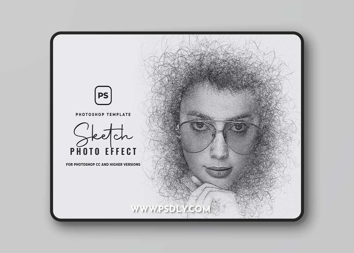 Sketch Effect Photoshop Action
