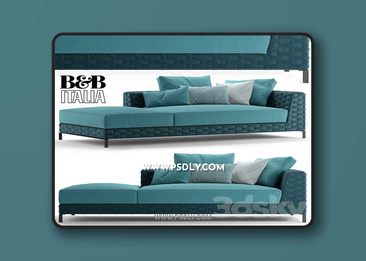 Sofa bebitalia Ray Outdoor Natural