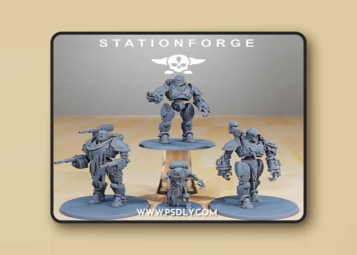 Stationforge obj 3D Model